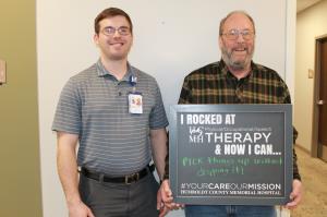 Mark Newton, Therapy Graduate