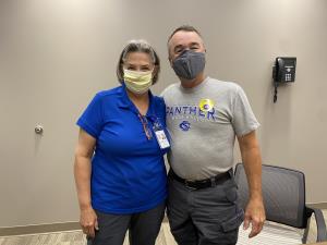 Carole Zinnel and Tim Miller