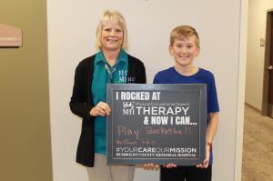Zach Theesfeld, Pediatric Therapy Graduate